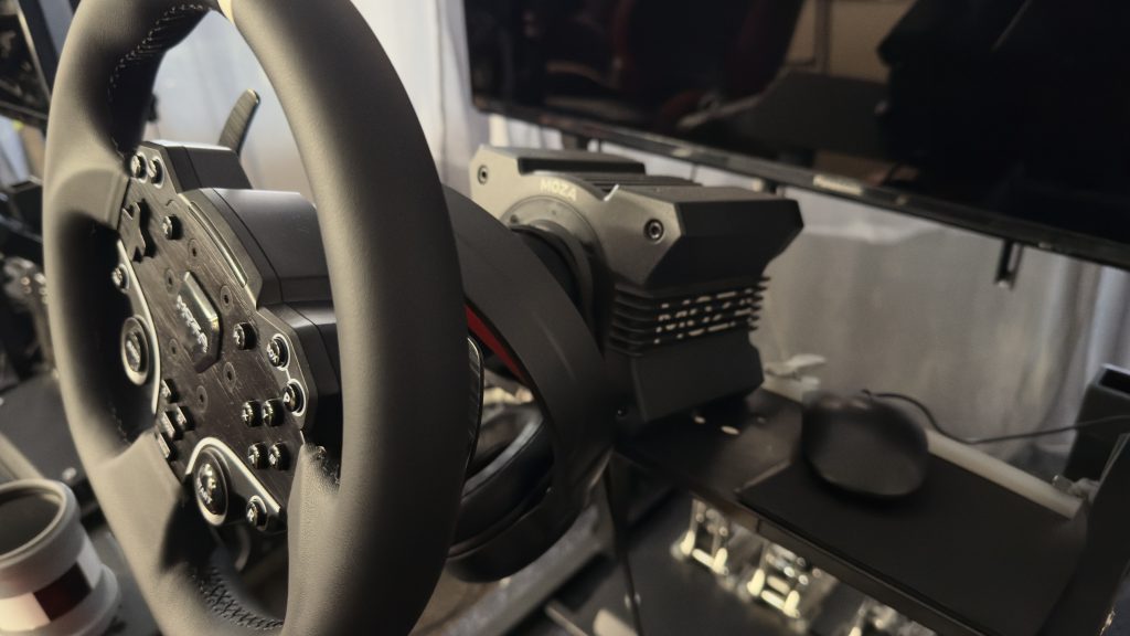 Detailbild Drifter Simulator mit Direct Drive Lenkrad, H-Shifter und Loadcell Pedale